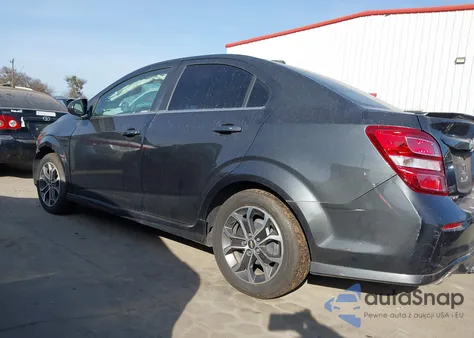 2017 Chevrolet Sonic Lt Auto из США, поврежденный, VIN 1G1JD5SH2H4162038